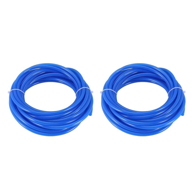 8mm(od) X 5mm(id) Pu Air Tubing Pipe Hose 10 Meter Blue 10m