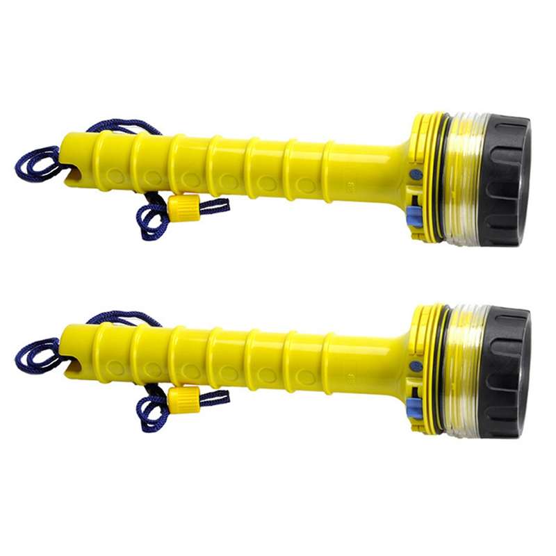 Scuba Diving Flashlight Underwater Led Diver Light Spearfishing