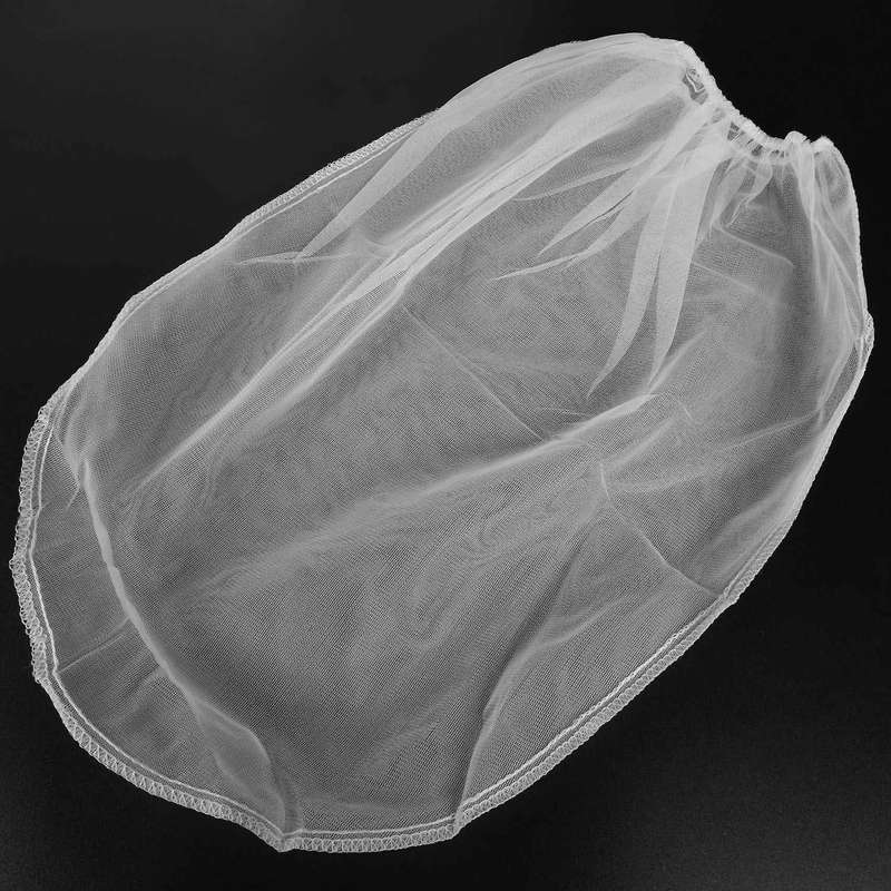 20 Pack Strainer Bag, 5 Gallon Paint Strainer with Elastic Top White