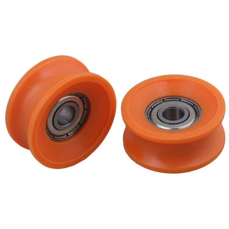 4pcs 6x30x13mm Plastic Coated Sealed Bearings Steel 606zz Deep Wheel