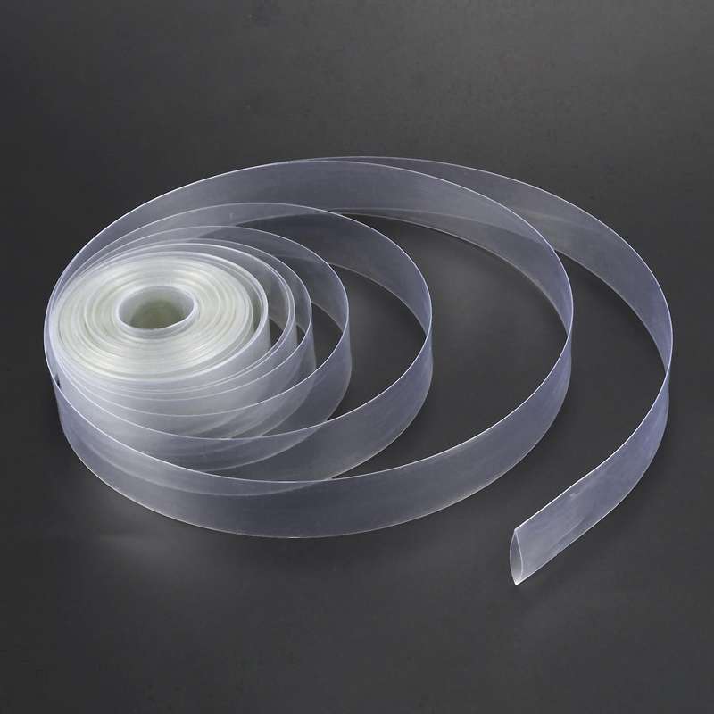 10m 23mm Width Pvc Heat Shrink Wrap Tube Clear for 1 X Aa Battery
