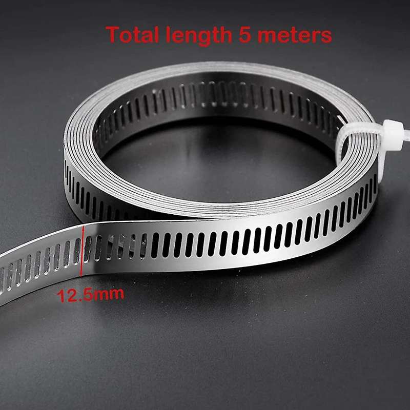 Adjustable Hose Clamps, Diy for Radiator/auto & Mechanical Plumbing
