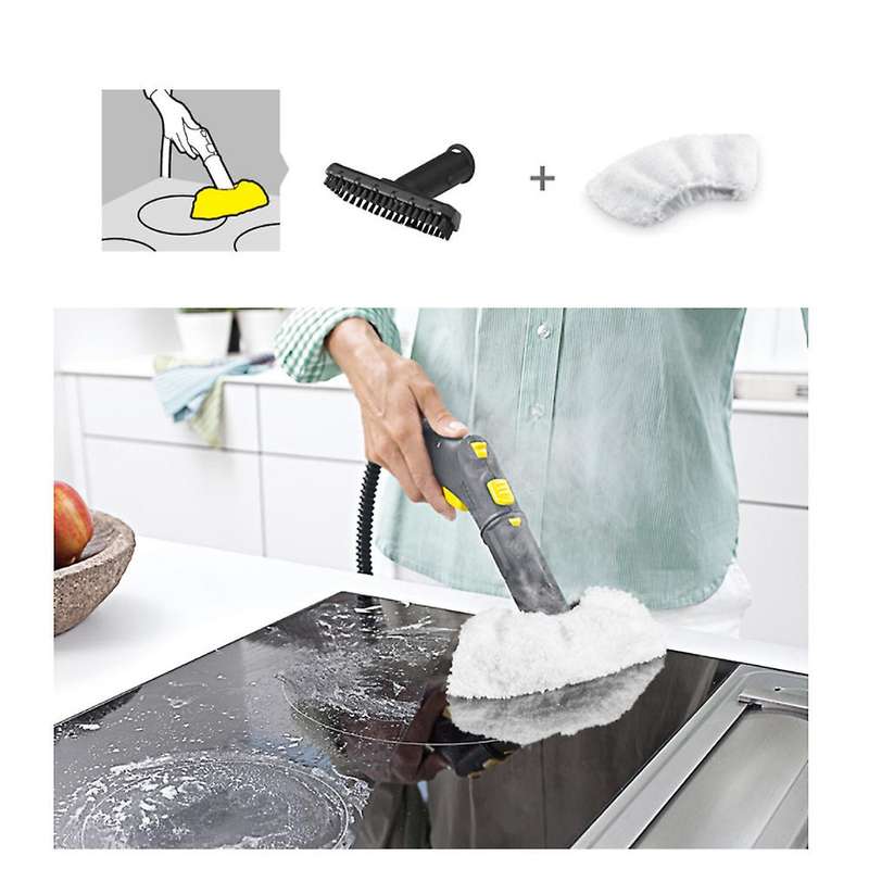 For Karcher Sc1 Sc2 Sc3 Sc4 Sc5 Steam Cleaner,hand Brush+steam Mop