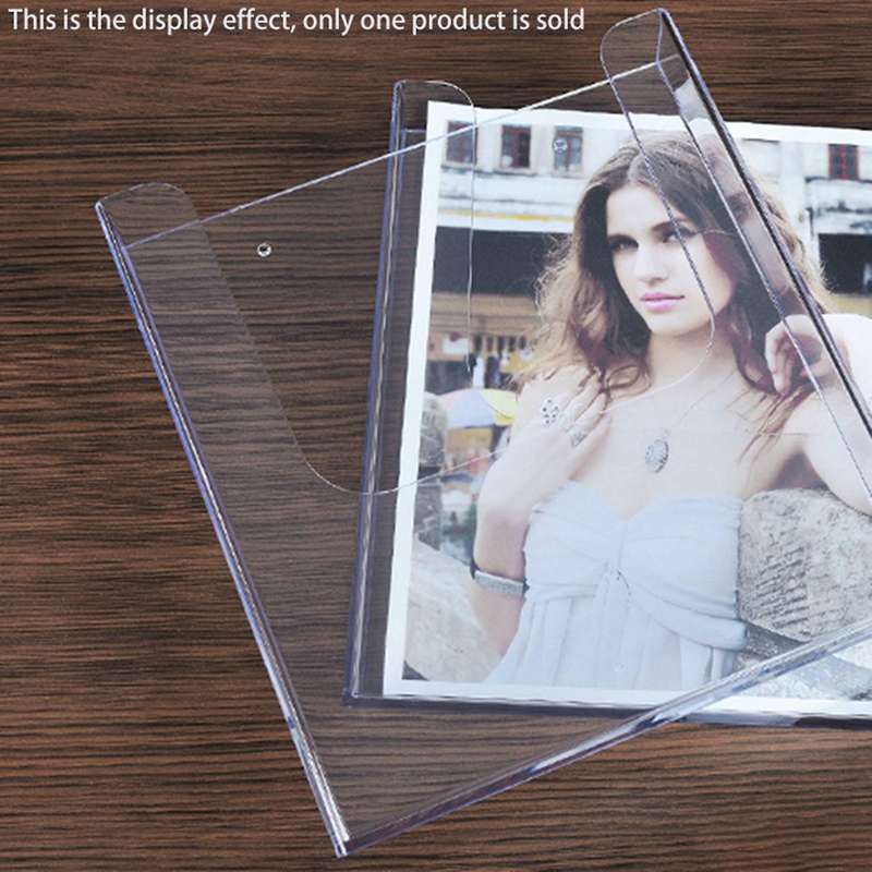 Letter Mail Organizer Wall Mount Hook Acrylic Home Office Decoration