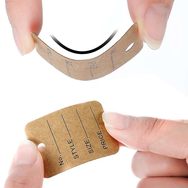 1000 Pieces Price Tags and Hang Tag String, for Clothing Marking