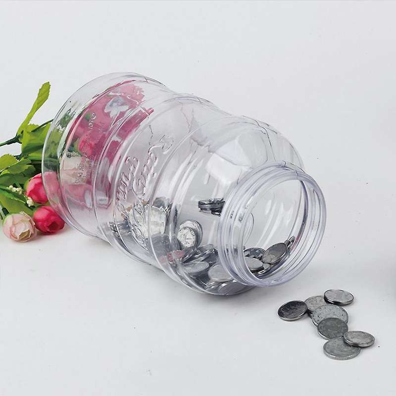 Electronic Digital Coin Counter Automatic Money Jar Saving Piggy Bank