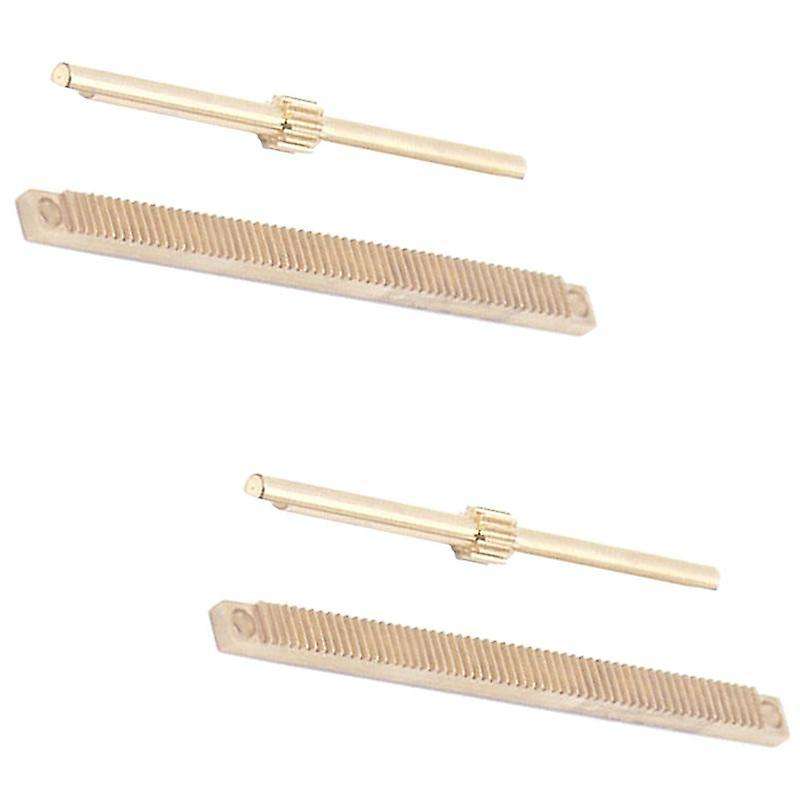 Astronomical Telescope Focuser Rack Shaft Set 0.5m Full Brass Diy