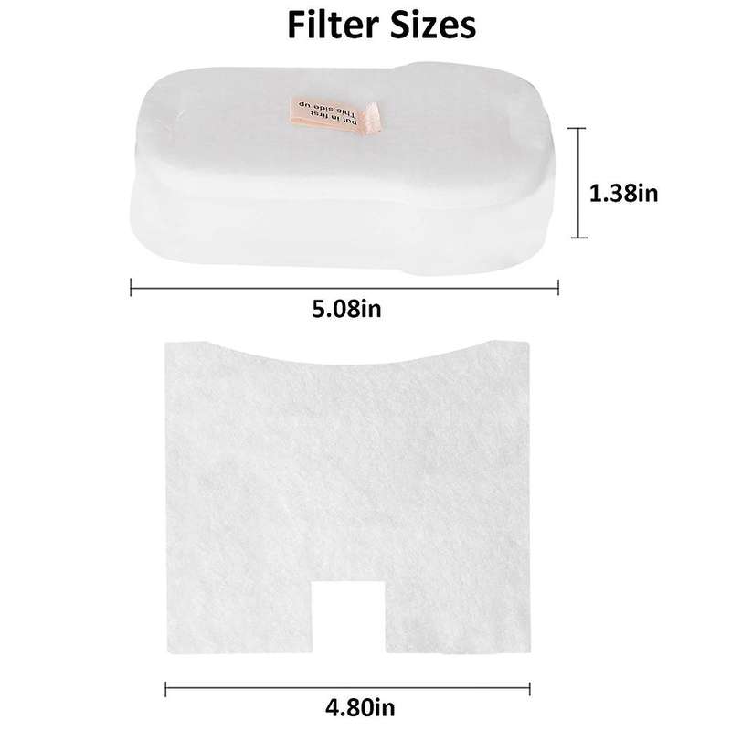 Filter Parts Replacement for Shark Hz2002 Hz2000 Vacuum Cleaner 4pcs