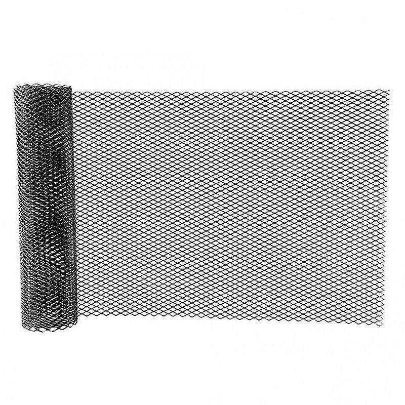 40x13 Inch Universal Car Grille Mesh Metal Car Grill Mesh Hole 8x16mm
