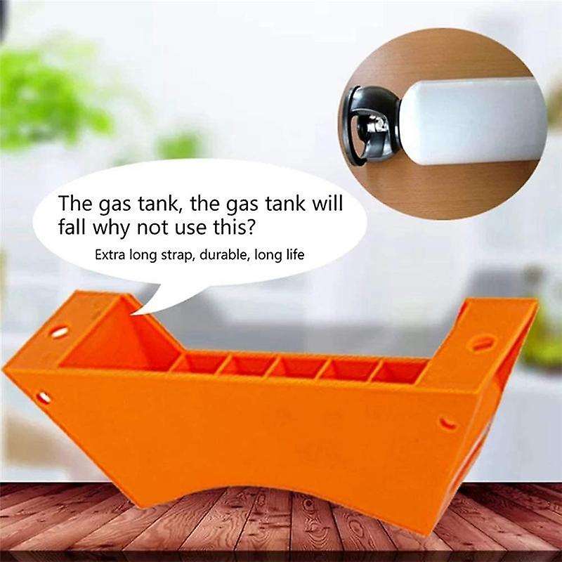 Cylinder Mounted Gas Bracket for Camper Motorhome Rv Caravan,orange