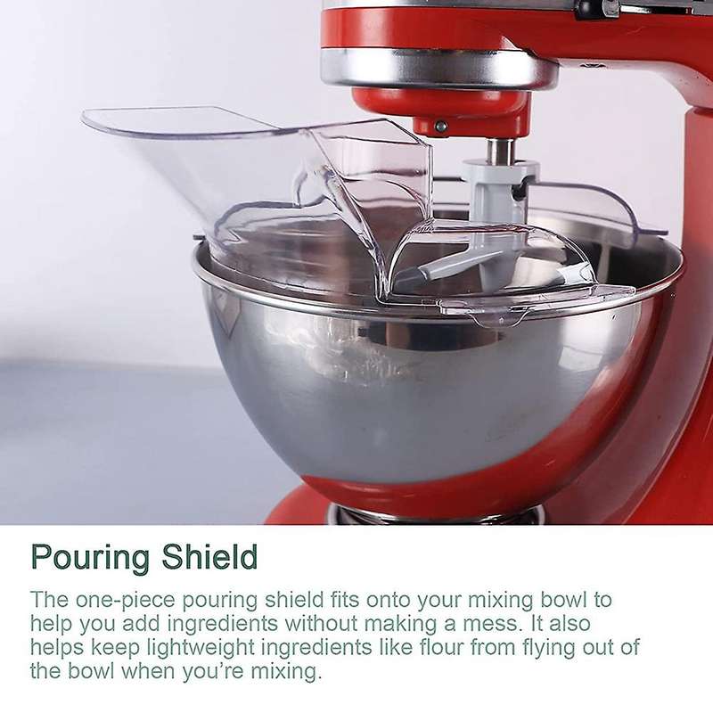 Pouring Shield Mixer Parts Kn1ps W10616906 for Kitchenaid Attachment
