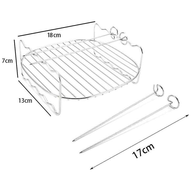 Air Fryer Double Layer Rack, Multi-purpose Air Fryer Rack