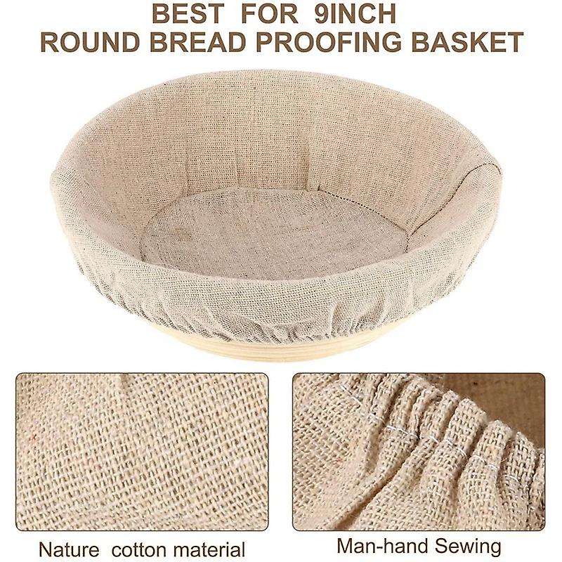 Bread Proofing Basket Cloth Liner Cloth Baking Dough Basket Cover