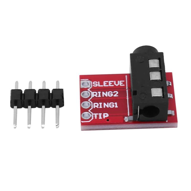 Trrs 3.5mm Jack Breakout Board Headphone Audio Mp3 Connector Module