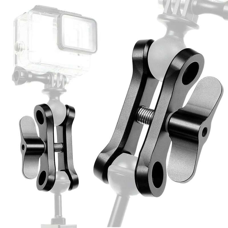 Cnc Butterfly Clip Diving Clamp Light Connector Ball Head Tripod