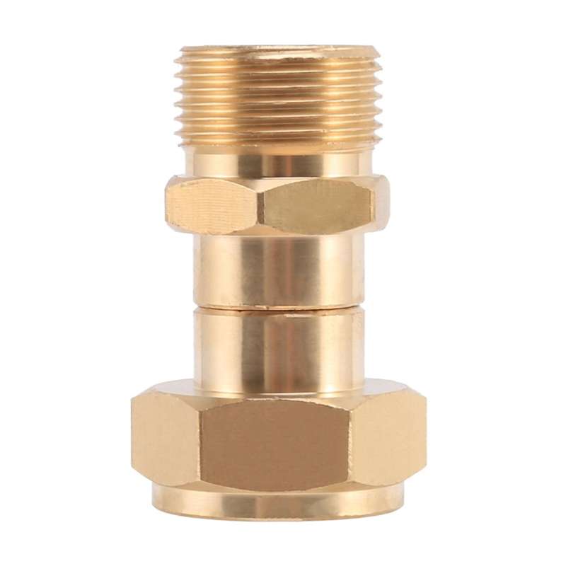 Pressure Washer Swivel Joint, Metric M22 14mm Connection, 3000 Psi