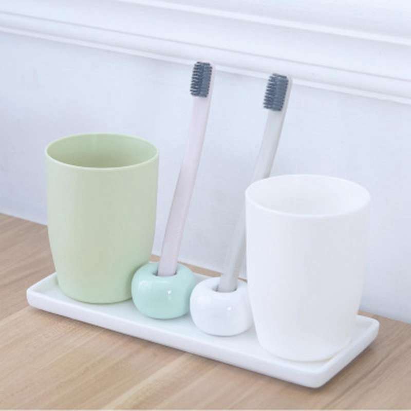 Rectangular Ceramic Tray Plate White Porcelain Plate Mouthwash Tray