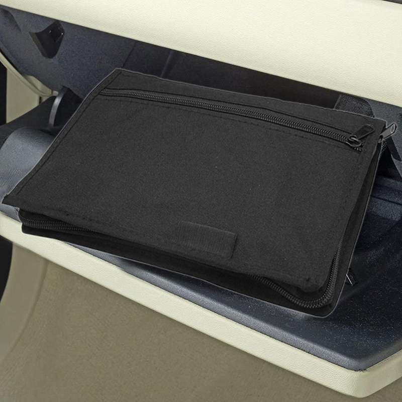 Universal Glove Box Organizer Storage Holder for Manuals Glove Bag