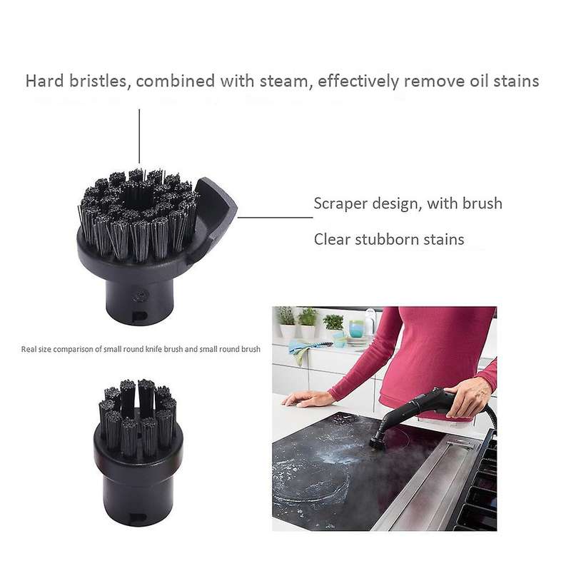 For Karcher Sc1/sc2/sc3/sc4/sc5 Steam Cleaner Scraper Round Brush