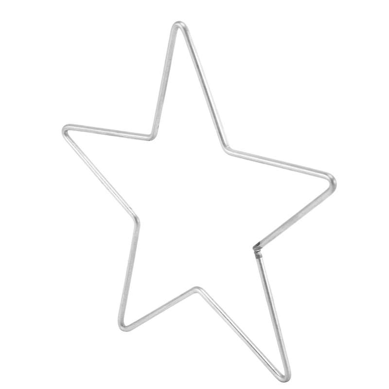 Moon Star Dream Catcher Metal Hoop Rings Circle Macrame for Diy Craft