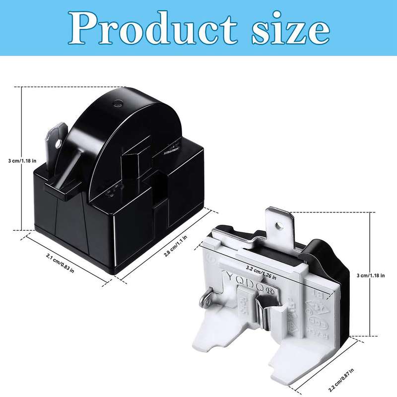 Ptc Starter Relay and 6750c-0005p Refrigerator Overload Protector