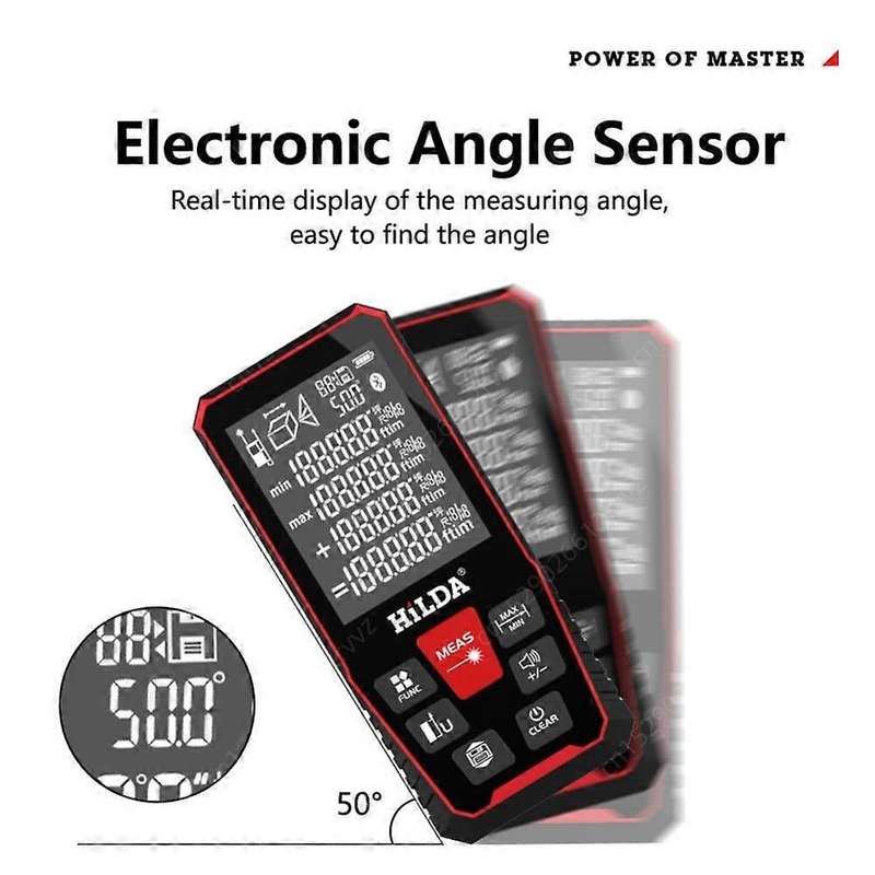 HILDA 120m Portable Digital Laser Rangefinder