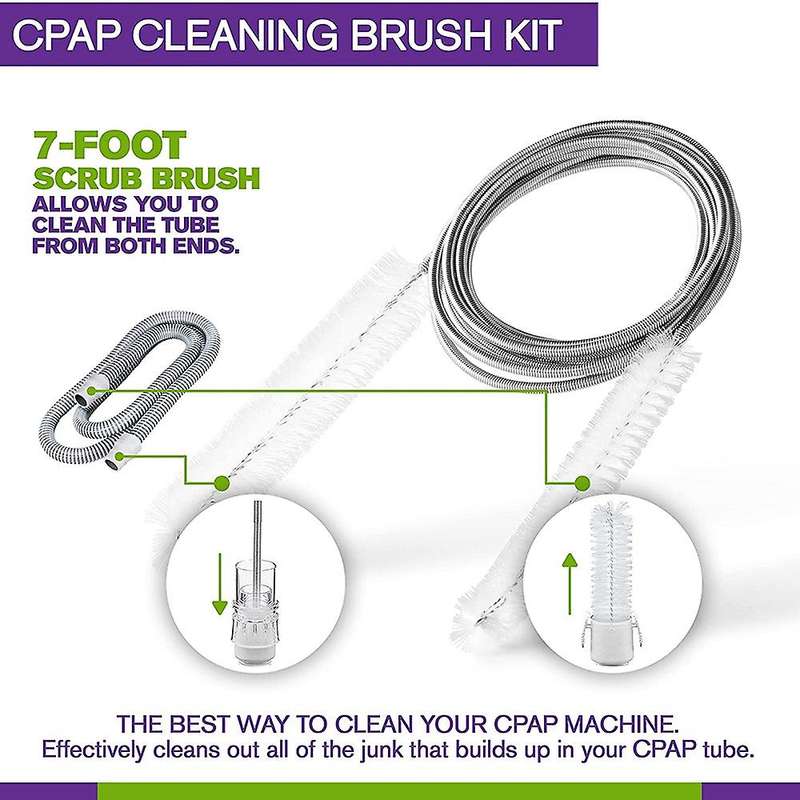 Respirator Hose Tube Cleaning Brush Cpap Cleaner Supplies Tools