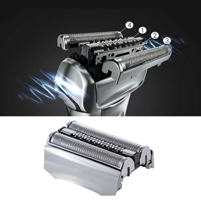 For Braun Series 7 Shaver 70b Replacement Shaver Heads Silver