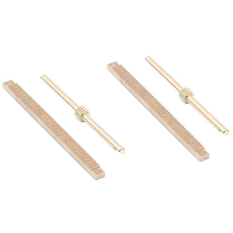 Astronomical Telescope Focuser Rack Shaft Set 0.5m Full Brass Diy