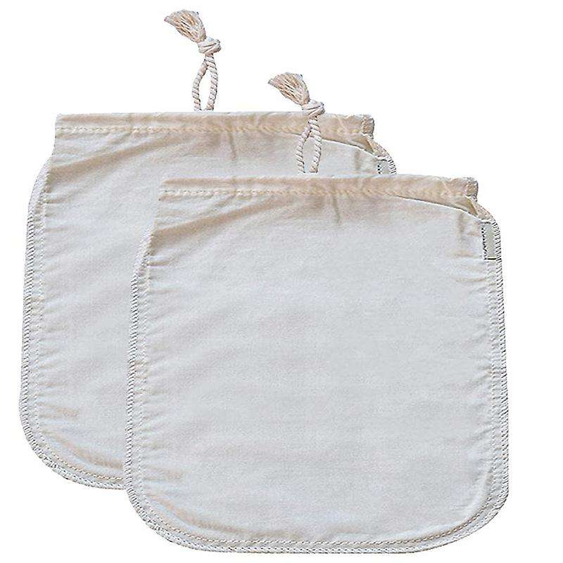2-piece Cheese Cloth, Fine Mesh Cord Cheesecloth Bag, Cheese Cloth