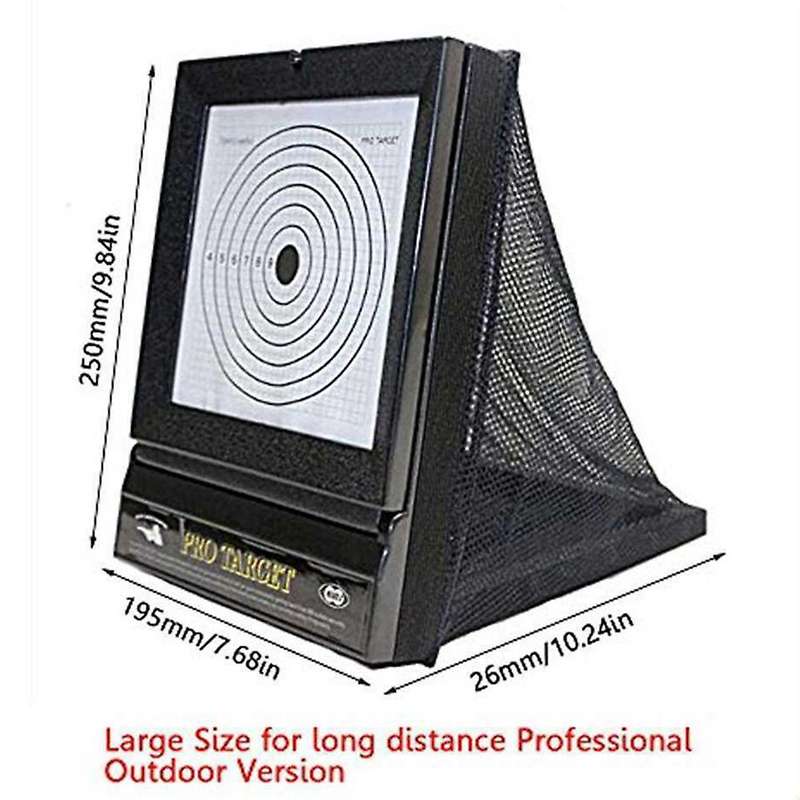Outdoor Targets for Reusable Bb & Pellet with Trap Net Catcher