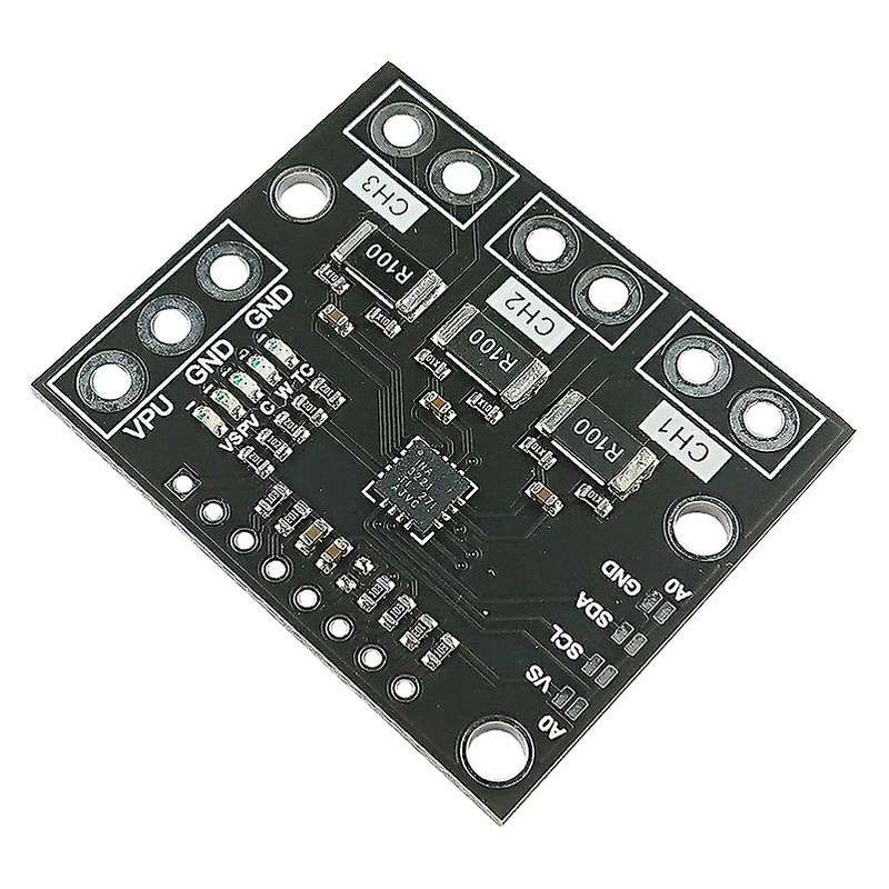 I2c Smbus Ina3221 Triple-channel Shunt Current Sensor Board Module