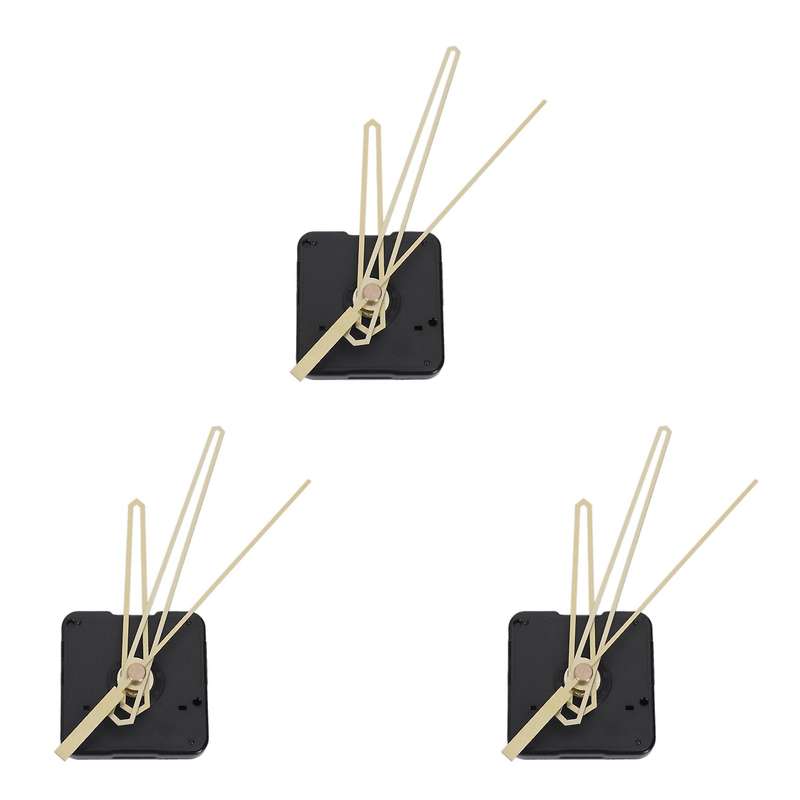 Silent Large Wall Clock Mechanism Watch Clock Parts Hands Tools Set