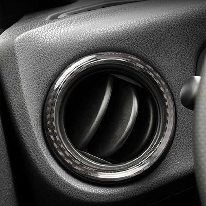Car Air Conditioning Outlet Vent Circle Sticker for Subaru Brz Toyota