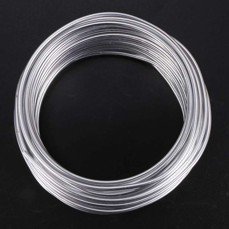 3mm Aluminium Wire 10m Craft Silver Wire Clay Bonsai and Model