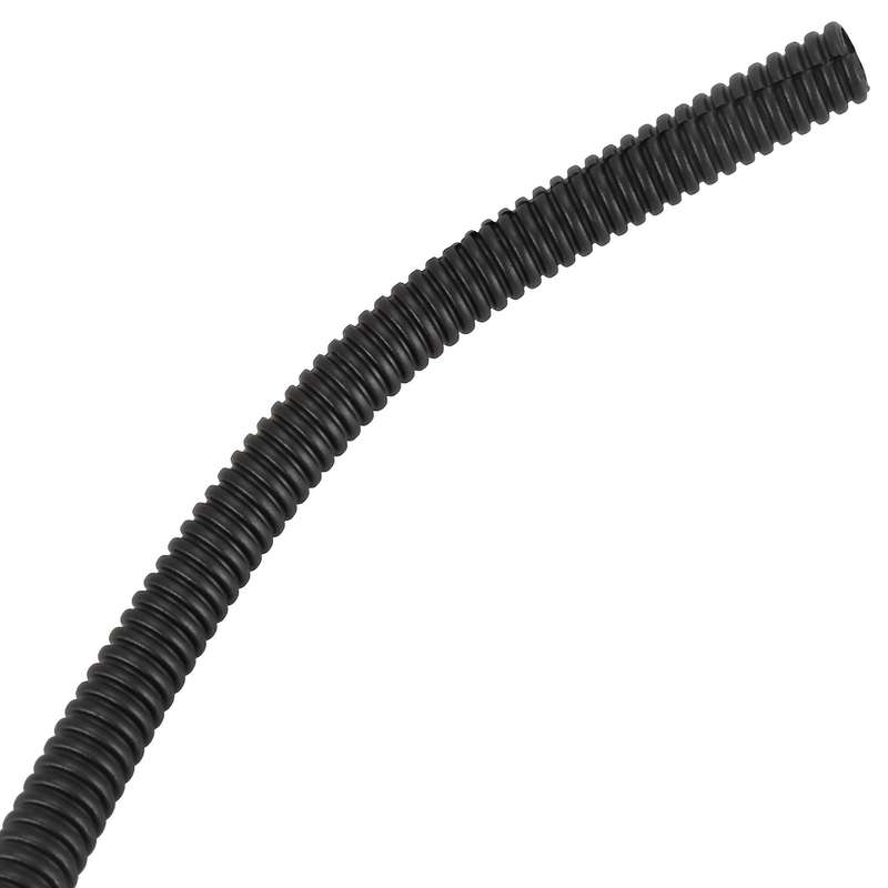 25 Ft Split Wire Loom Conduit Polyethylene Tubing Black