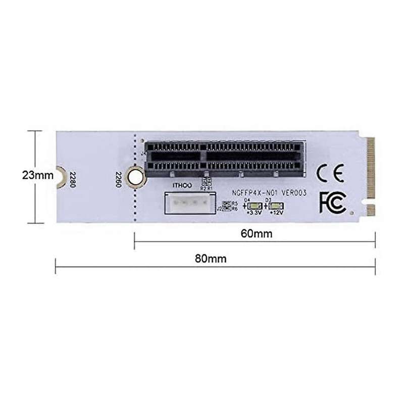 Pcie 1 to 4 Pci Express 16x Slots Riser Card Combo