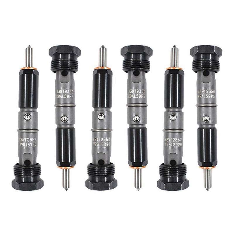 6pcs Fuel Injectors for Dodge Cummins 5.9l 6bt Diesel Engine 3919350