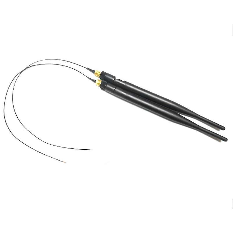 2x 6dbi M.2 Ipex Mhf4 U.fl Cable to Rp-sma Wifi Antenna Signal Cable