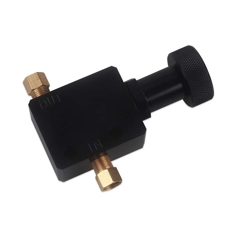 Universal Black Adjustable In Line Brake Proportioning Valve Brake