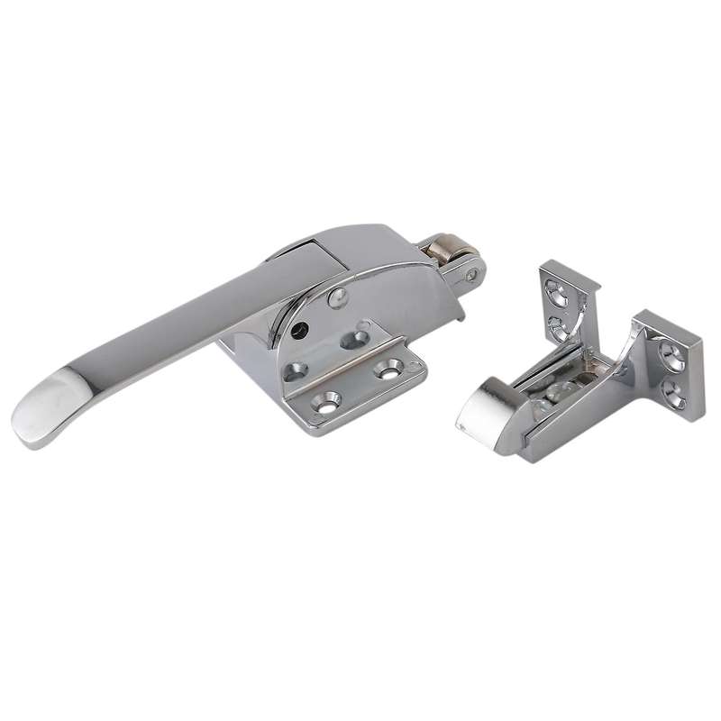 Stainles Steel Spring Loaded Walk In Freezer Cooler Door Handle Latch