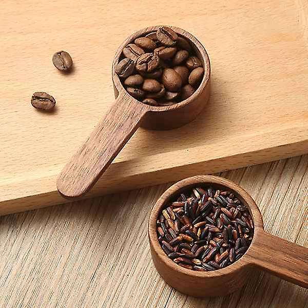 Wooden Measuring Spoon Set Kitchen Measuring Spoons Tea Coffee Scoop