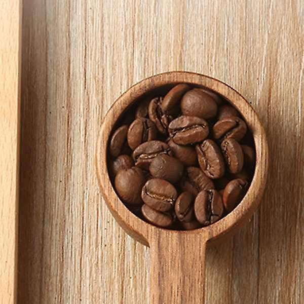 Wooden Measuring Spoon Set Kitchen Measuring Spoons Tea Coffee Scoop
