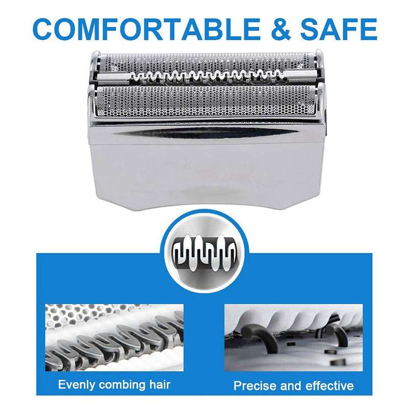 For Braun Series 7 Shaver 70b Replacement Shaver Heads Silver