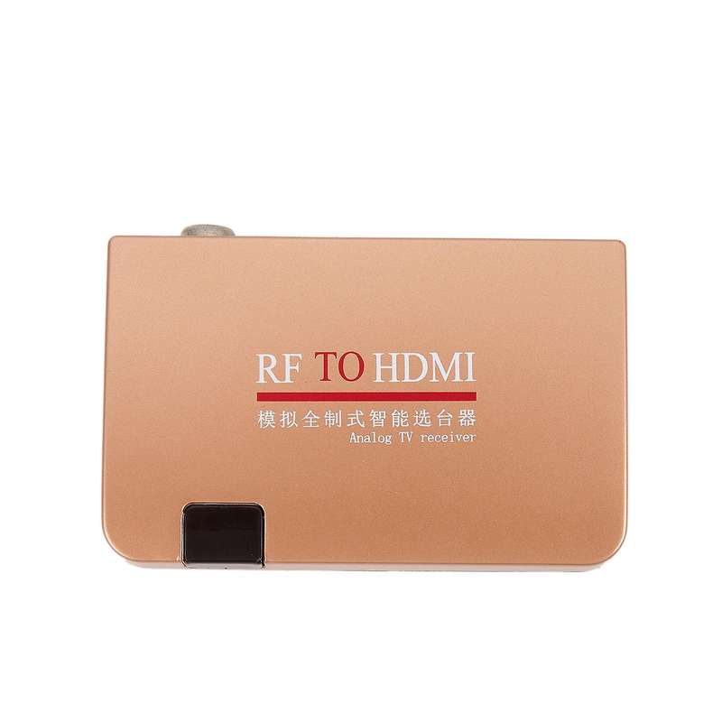 Rf to Hdmi Converter Analog Tv Box Digital Box Remote Control Eu Plug