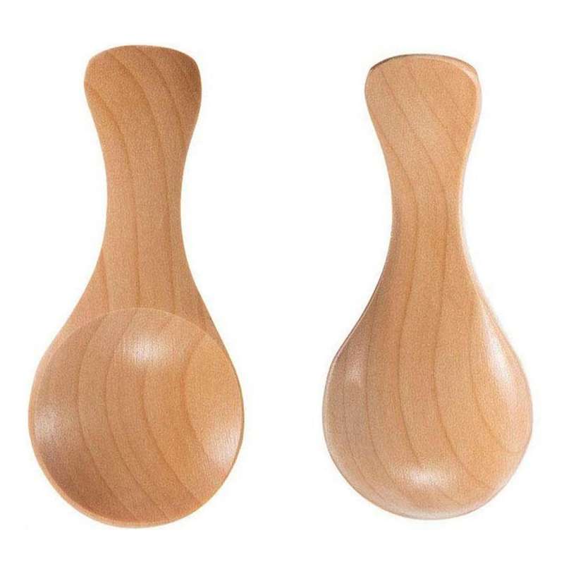 Short Handle 10 Packets Of Small Wooden Spoon for Jars Of Jam
