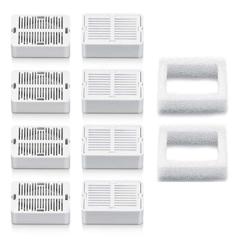 10pcs Cat Water Fountain Replacement Filters,for Ceramic Pet Drinking