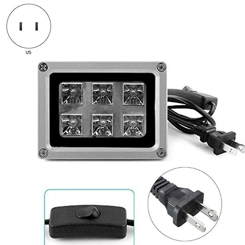 405nm Uv Led Curing Light Lamp Resin for Sla Dlp 3d Printer Us Plug