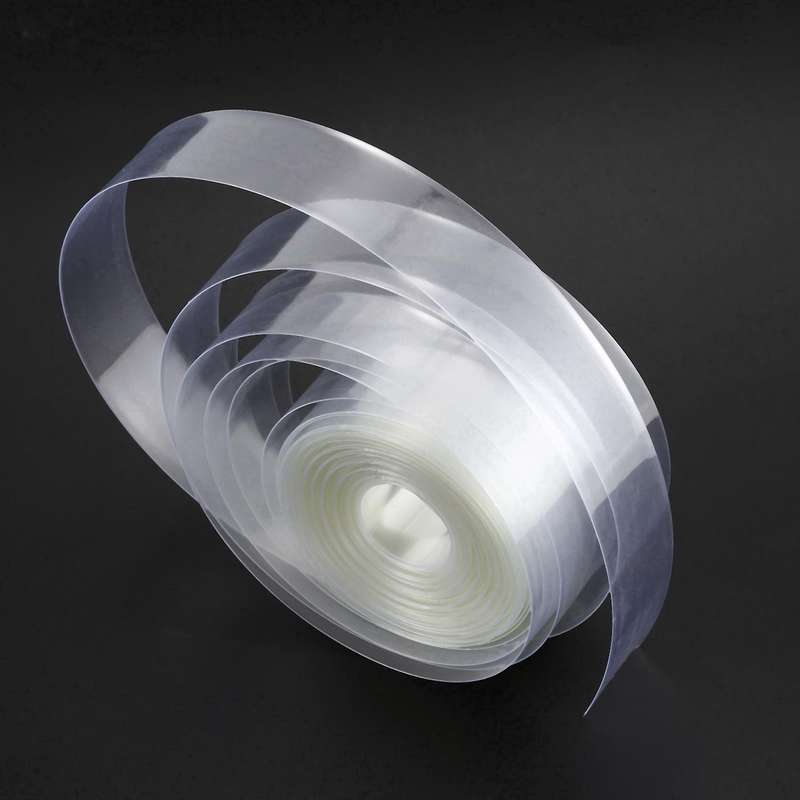 10m 23mm Width Pvc Heat Shrink Wrap Tube Clear for 1 X Aa Battery