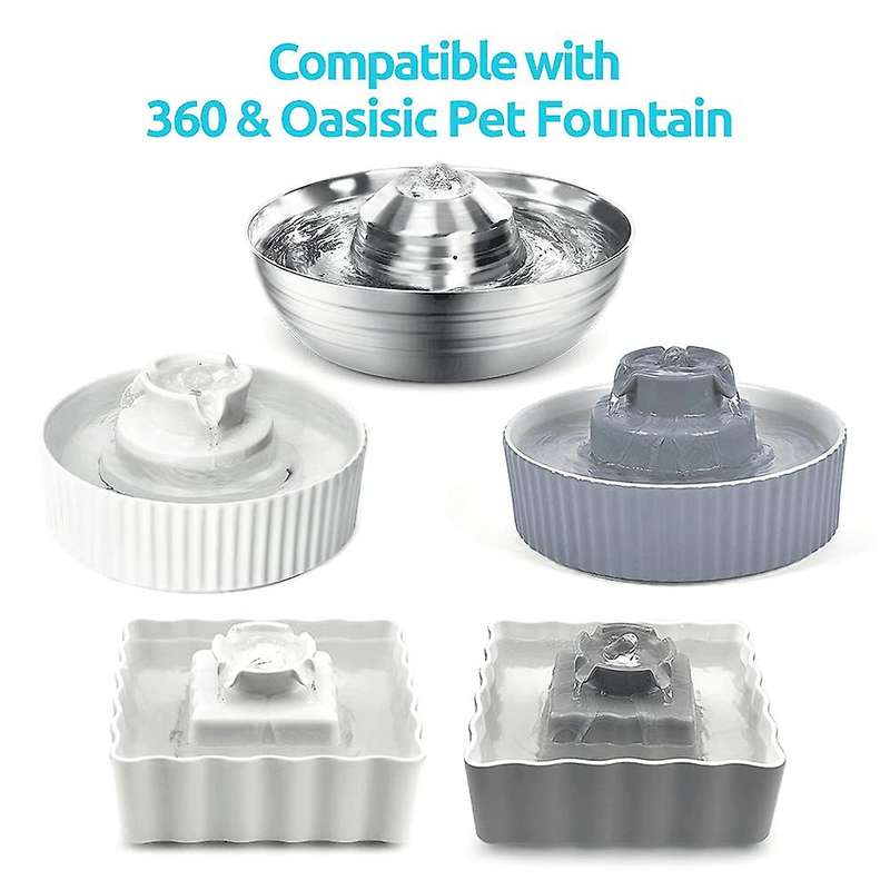 10pcs Cat Water Fountain Replacement Filters,for Ceramic Pet Drinking